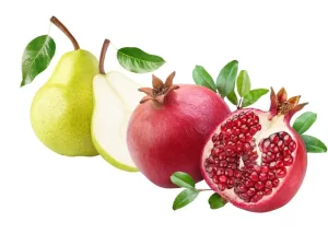 Pears & Pomegranate