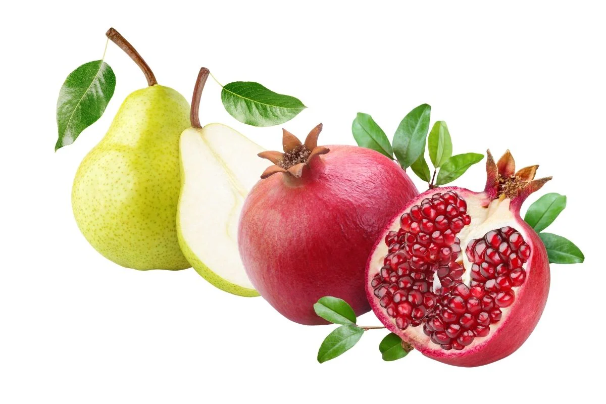 Pears & Pomegranate