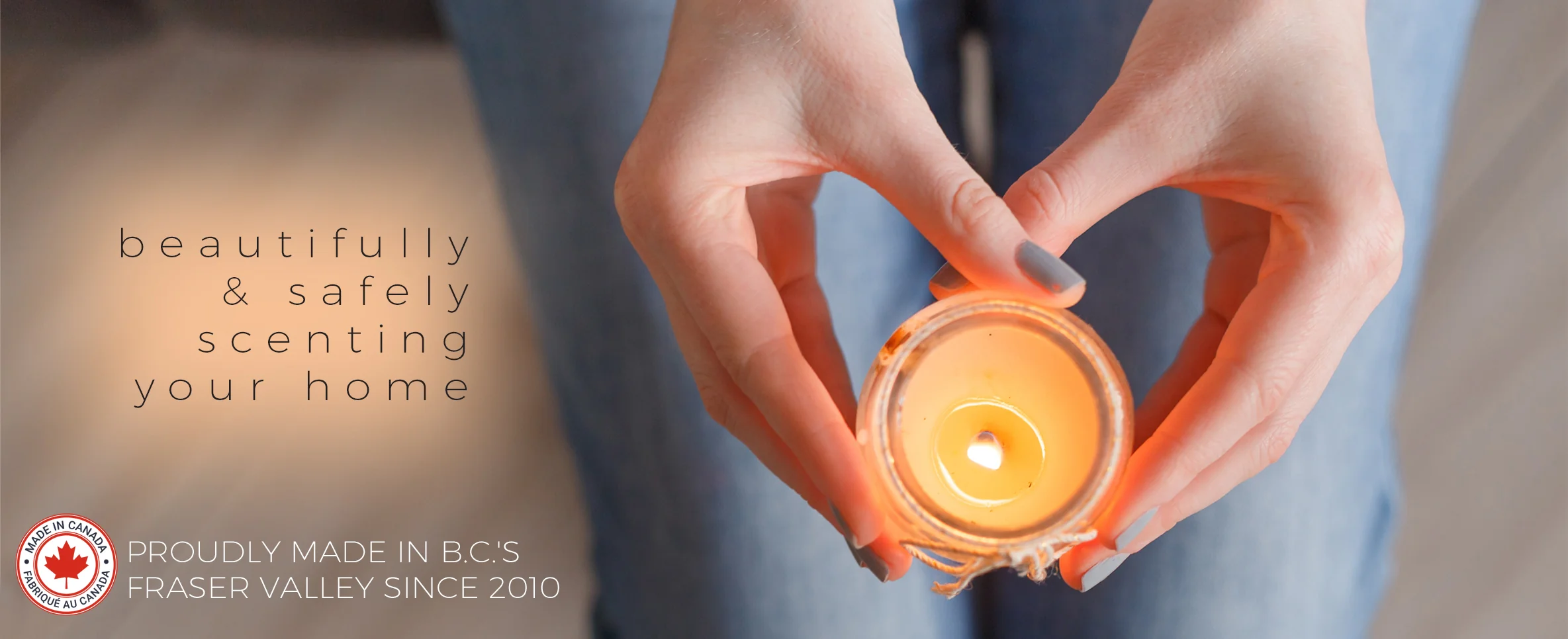 Glowing Positively Candles Best Candles in Western Canada Hand Made in Chilliwack, BC