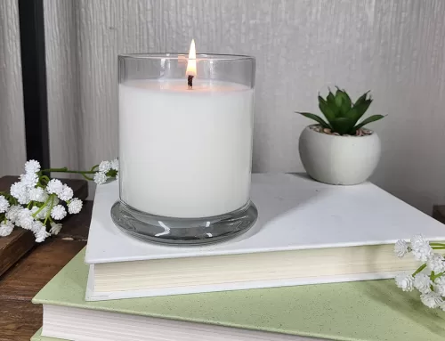 Clear Glass Jar Candles